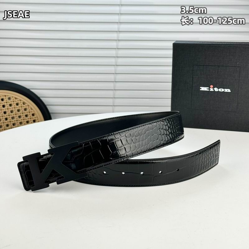 Kiton belt 35mmX100-125cm 8L03